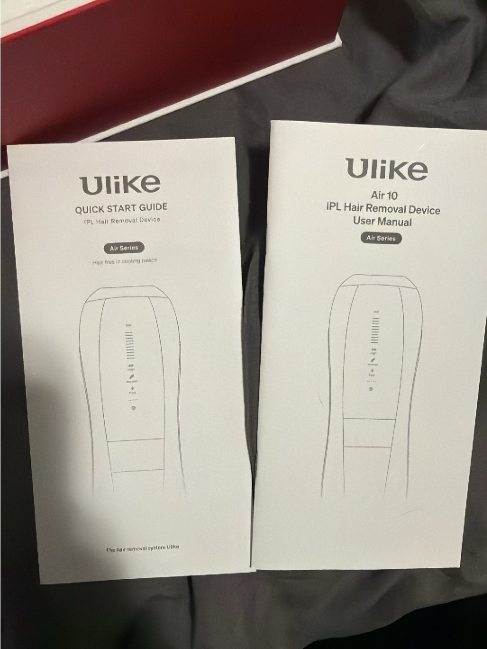 Air Series IPL Hair Removal Device Quick Start Guide - White